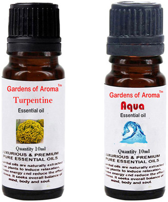 

Gardens Of Aroma Turpentine Essential Oil And Aqua Essential Oil(20 ml)
