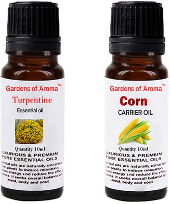 

Gardens Of Aroma Turpentine Essential Oil And Corn Carrier Oil(20 ml)