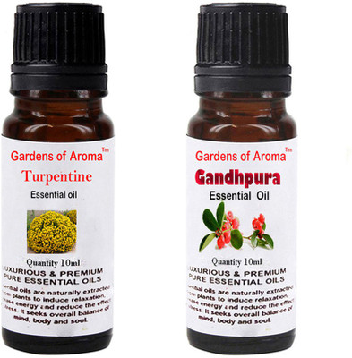 

Gardens Of Aroma Turpentine Essential Oil And Gandhpura Essential Oil(20 ml)