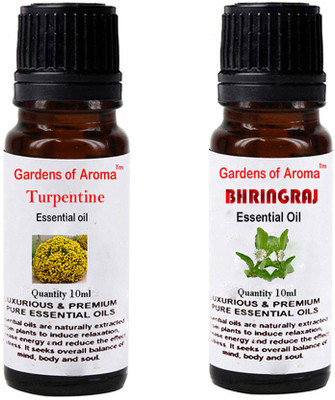 

Gardens Of Aroma Turpentine Essential Oil And Bhringraj Essential Oil(20 ml)