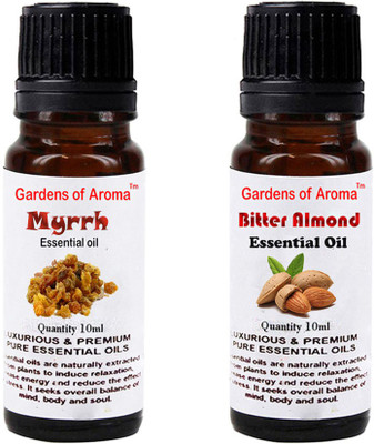 

Gardens Of Aroma Myrrh Essential Oil And Bitter Almond Essential Oil(20 ml)