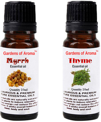 

Gardens Of Aroma Myrrh Essential Oil And Thyme Essential Oil(20 ml)