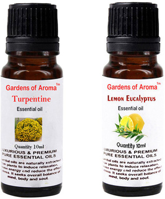 

Gardens Of Aroma Turpentine Essential Oil And Lemon eucalyptus Essential Oil(20 ml)