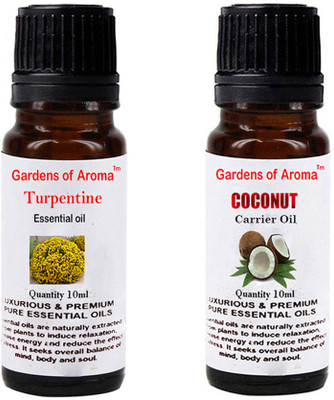 

Gardens Of Aroma Turpentine Essential Oil And Coconut Carrier Oil(20 ml)