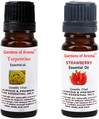 

Gardens Of Aroma Turpentine Essential Oil And Strawberry Essential Oil(20 ml)