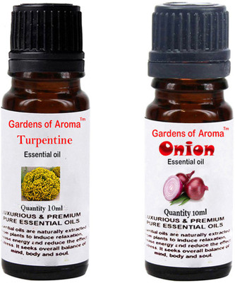 

Gardens Of Aroma Turpentine Essential Oil And Onion Essential Oil(20 ml)