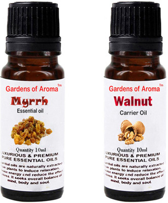 

Gardens Of Aroma Myrrh Essential Oil And Walnut Carrier Oil(20 ml)