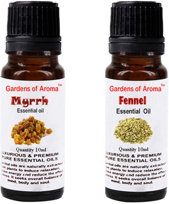 

Gardens Of Aroma Myrrh Essential Oi And Fennel Essential Oil(20 ml)