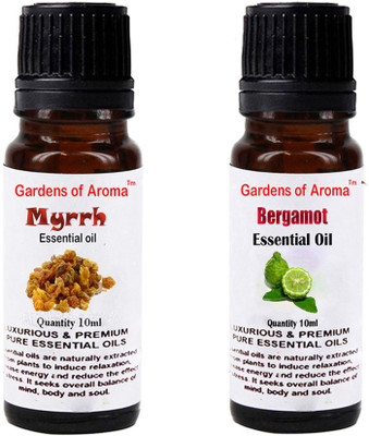 

Gardens Of Aroma Myrrh Essential Oil And Bergamot Essential Oil(20 ml)