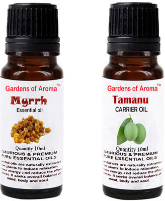 

Gardens Of Aroma Myrrh Essential Oil And Tamanu Carrier Oil(20 ml)