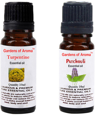 

Gardens Of Aroma Turpentine Essential Oil And Patchouli Essential Oil(20 ml)