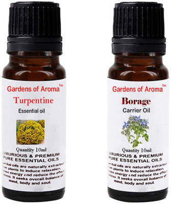 

Gardens Of Aroma Turpentine Essential Oil And Borage Carrier Oil(20 ml)