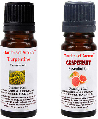 

Gardens Of Aroma Turpentine Essential Oil And Grapefruit Essential(20 ml)