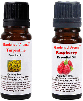 

Gardens Of Aroma Turpentine Essential Oil And Raspberry Essential Oil(20 ml)