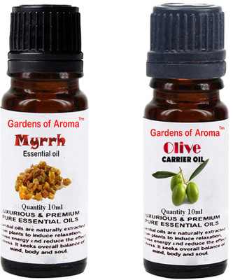 

Gardens Of Aroma Myrrh Essential Oil And Olive Carrier Oil(20 ml)