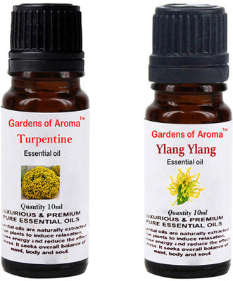 Gardens Of Aroma Turpentine Essential Oil And Ylang Ylang Essential Oil(20 ml)