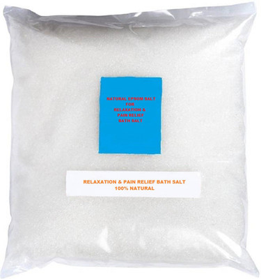 

Trendmakerz 100% Natural Epsom Bath Salt for Relaxation and Pain relief, Bath Salt, Magnesium Sulphate Salt 300 grams(300 g)