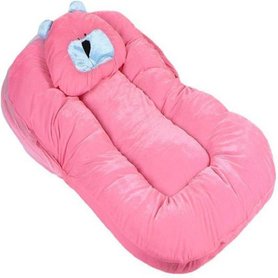 

babique Velvet Bedding Set(Pink)