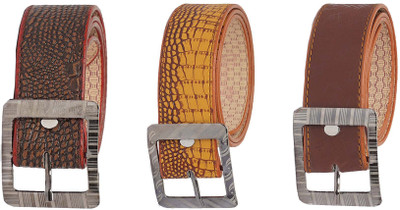 

Celebrino Men Casual Multicolor Artificial Leather Belt