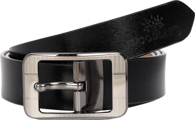

Rk Men Formal Black Genuine Leather Belt