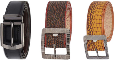 

Celebrino Men Casual Multicolor Artificial Leather Belt