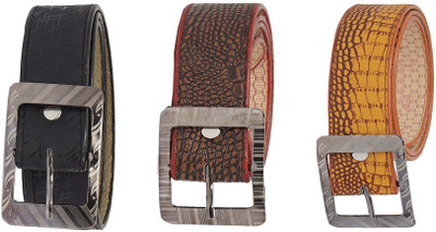 

Celebrino Men Casual Multicolor Artificial Leather Belt