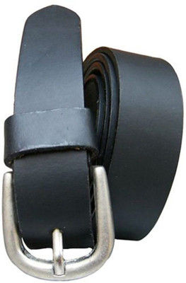 

cyclone Men Casual Black Genuine Leather Belt