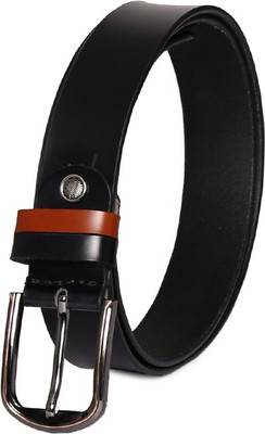

Chisel Men Casual Black Genuine Leather Belt