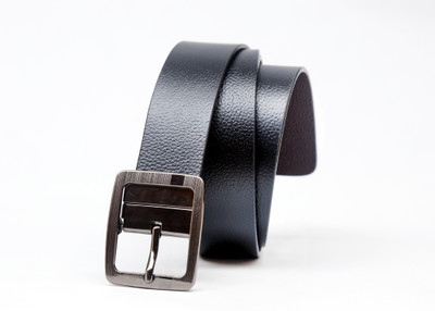 

inches pure leather Men Casual Black Genuine Leather Reversible Belt