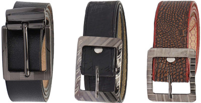 

Celebrino Men Casual Multicolor Artificial Leather Belt