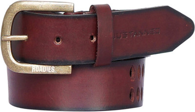 

Roadies Men Casual Brown Genuine Leather Belt