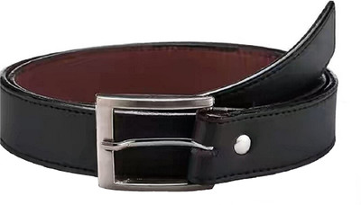 

Thrill N Thunder Men Casual, Party, Formal Black Synthetic Belt, Dark black