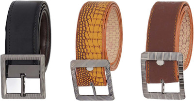 

Celebrino Men Casual Multicolor Artificial Leather Belt