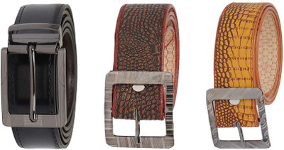 

Celebrino Men Casual Multicolor Artificial Leather Belt