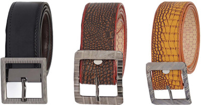 

Celebrino Men Casual Multicolor Artificial Leather Belt
