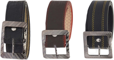 

Celebrino Men Casual Multicolor Artificial Leather Belt