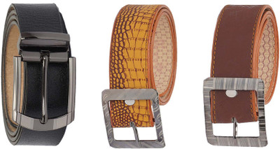 

Celebrino Men Casual Multicolor Artificial Leather Belt