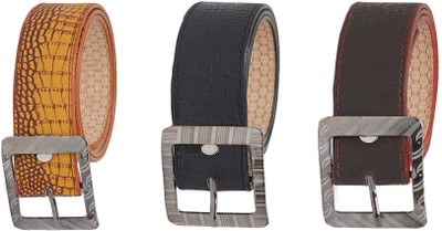 

Celebrino Men Casual Multicolor Artificial Leather Belt