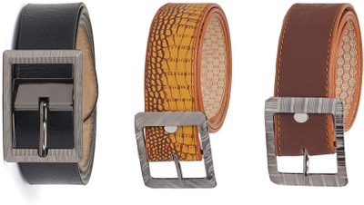

Celebrino Men Casual Multicolor Artificial Leather Belt