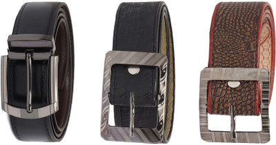 

Celebrino Men Casual Multicolor Artificial Leather Belt