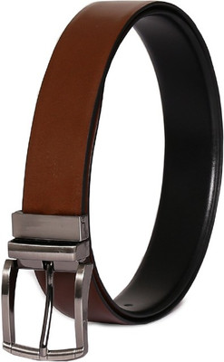 

Chisel Men Formal Black Genuine Leather Reversible Belt