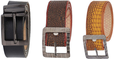 

Celebrino Men Casual Multicolor Artificial Leather Belt