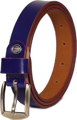 

Chisel Women Casual Blue Genuine Leather Belt