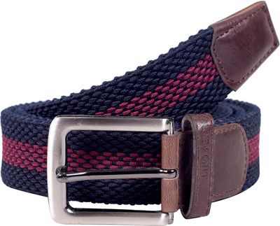 

Lino Perros Men Casual Red Genuine Leather Belt