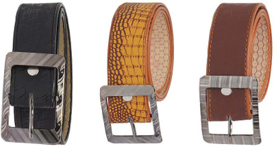 

Celebrino Men Casual Multicolor Artificial Leather Belt