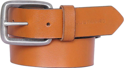 

Justanned Men Casual Tan Genuine Leather Belt