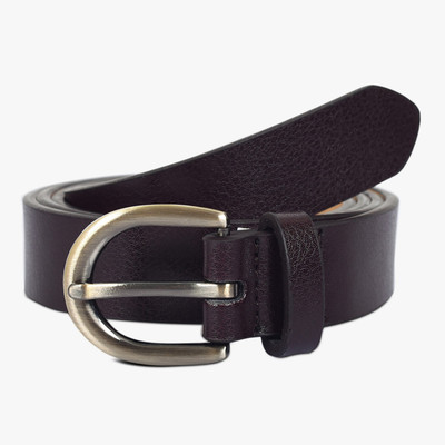 

Lino Perros Women Formal Brown Artificial Leather Belt