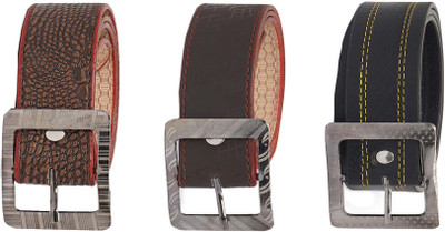 

Celebrino Men Casual Multicolor Artificial Leather Belt