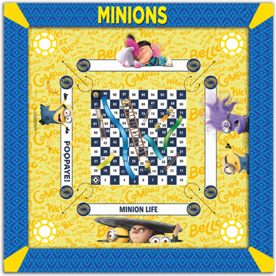 

Minions Kids Carrom Board (17x17 inch) Board Game