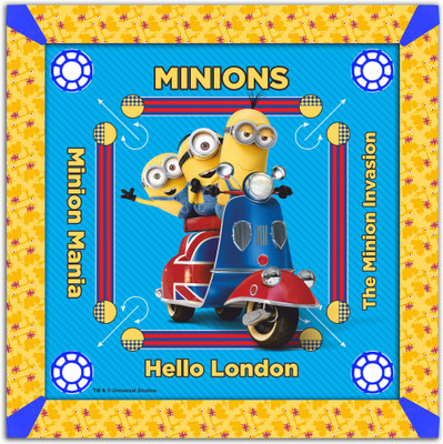 

Minions Kids Carrom Board (26x26 inch) Board Game